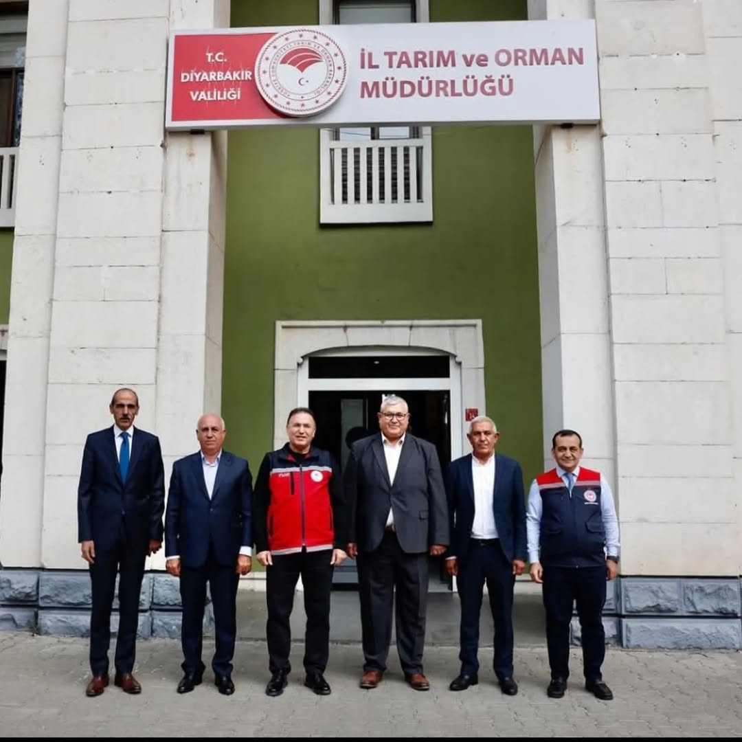 Adıyaman Ziraat Odası Başkanları Diyarbakır İl Müdürlüğü'nü Ziyaret Etti