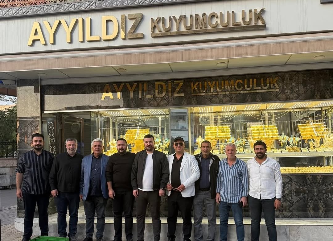 Kahta 02 Spor, Şehrin Ortak Sevdası: Ayyıldız Kuyumculuk'a Teşekkür