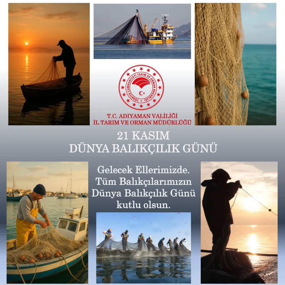 21 Kasım Dünya Balıkçılık Günü Kutlu Olsun. ...