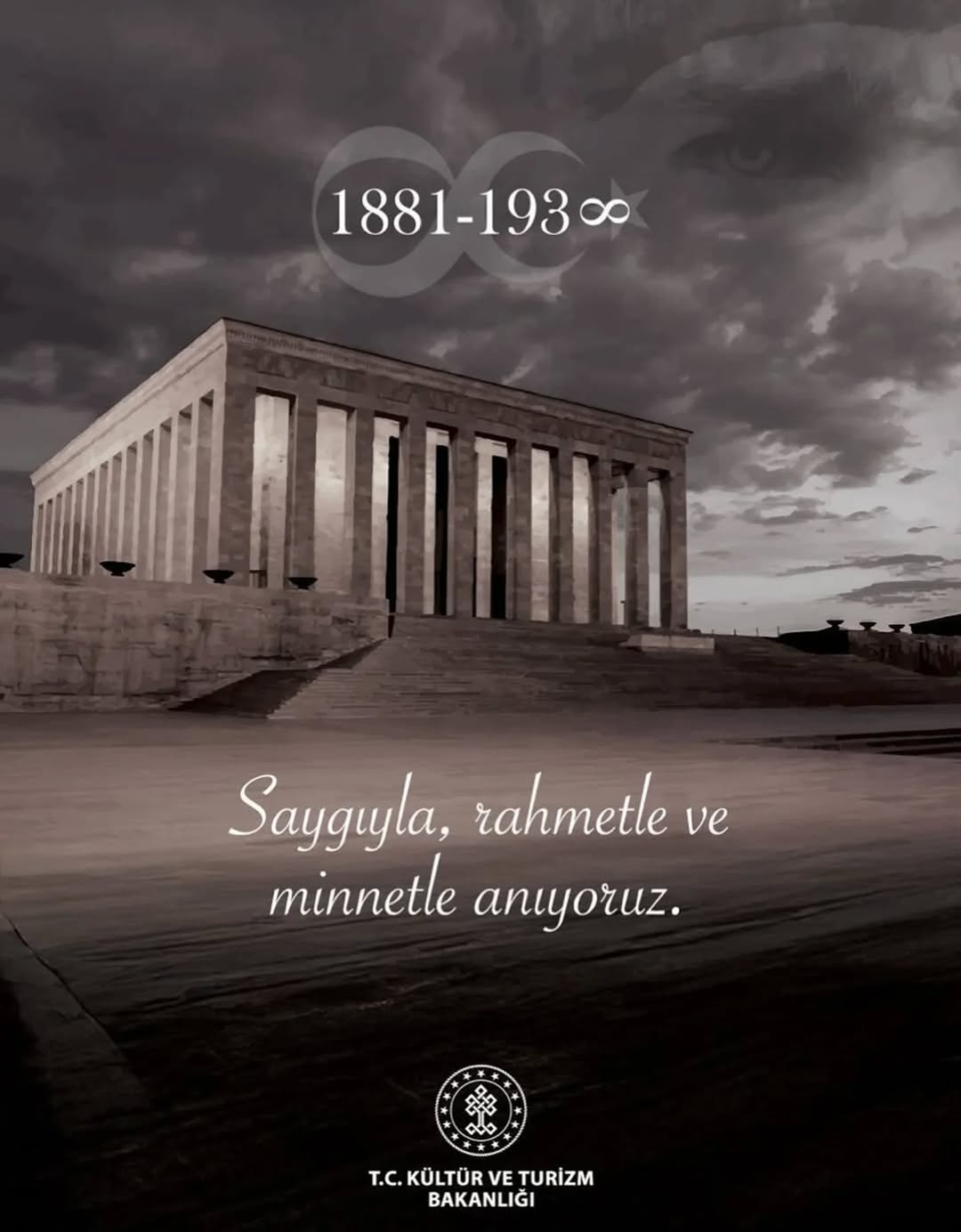 Mustafa Kemal Atatürk'ün Ölüm Yıldönümünde Anma Mesajı