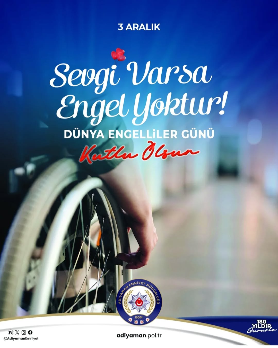 Engelleri Birlikte Aşıyoruz: 3 Aralık Dünya Engelliler Günü