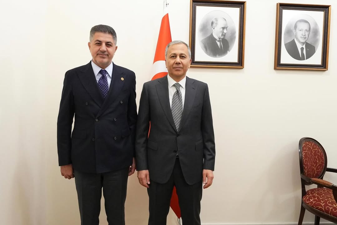 TBMM Başkanlık Divan Katip Üyesi Doç. Dr. İshak Şan'dan İçişleri Bakanı Ali Yerlikaya Ziyareti