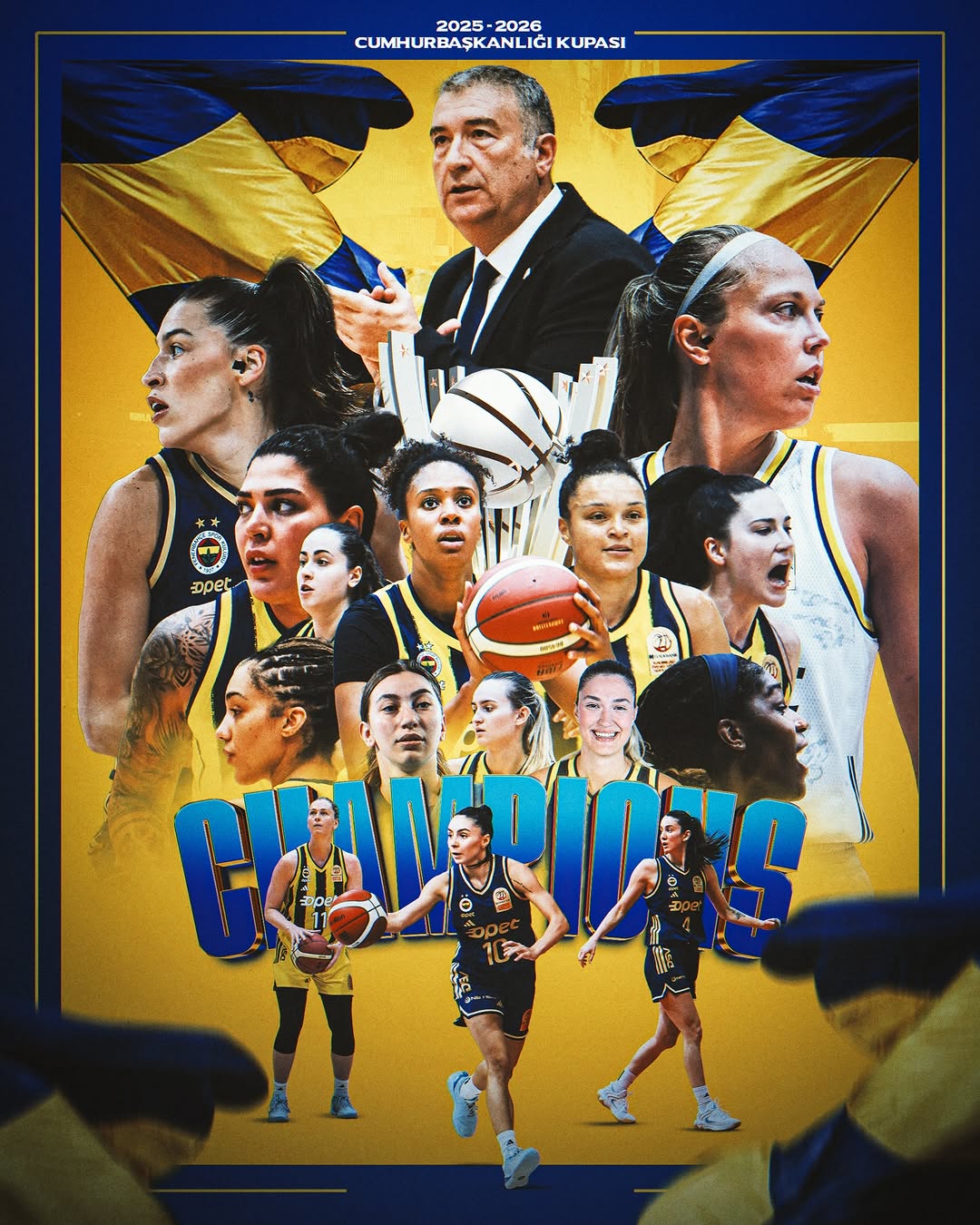 Fenerbahçe Opet 30. Kadınlar Cumhurbaşkanlığı Kupası Şampiyonu Oldu