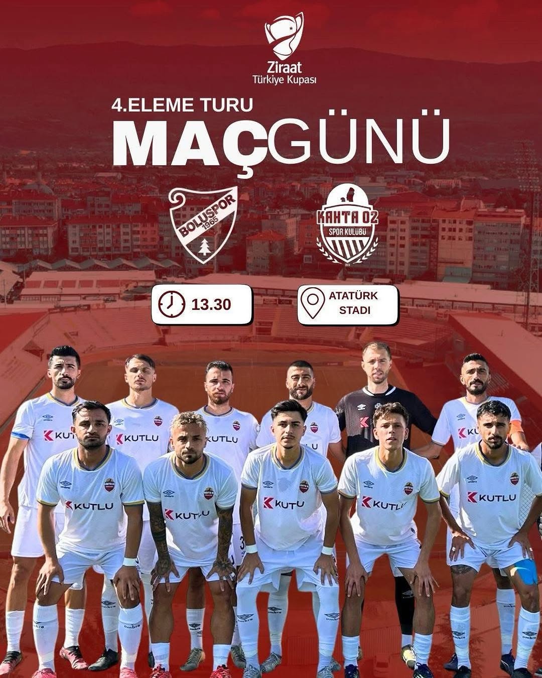 Kahta 02 Spor, Türkiye Kupası'nda Tarih Yazmaya Devam Edecek!