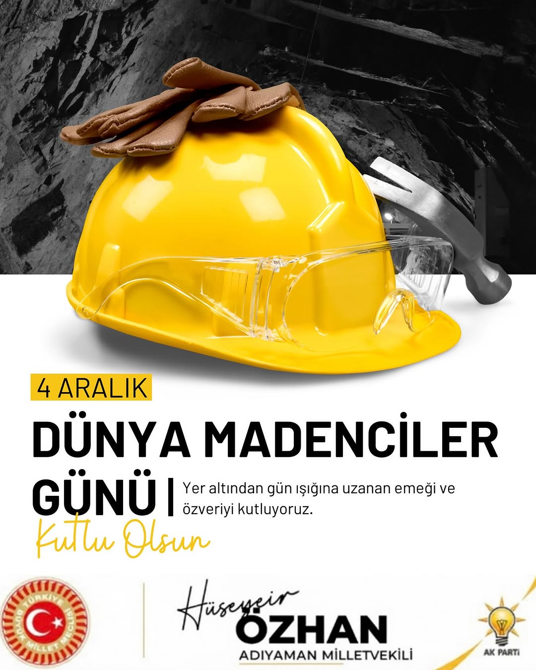 Madencilerimizin Önemine Dair Bir Kutlama Mesajı