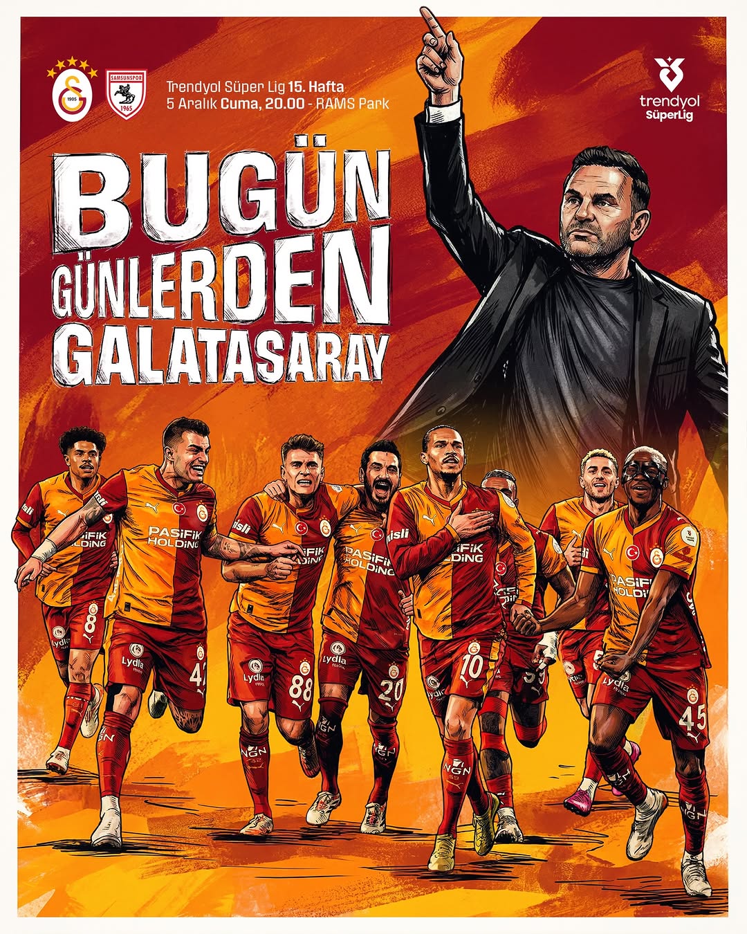 Galatasaray - Samsunspor Maçı Detayları