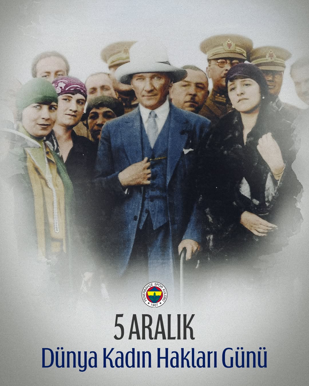 Mustafa Kemal Atatürk'ün Türk Kadınlarına Seçme ve Seçilme Hakkı Verişinin 91. Yıl Dönümü Kutlu Olsun