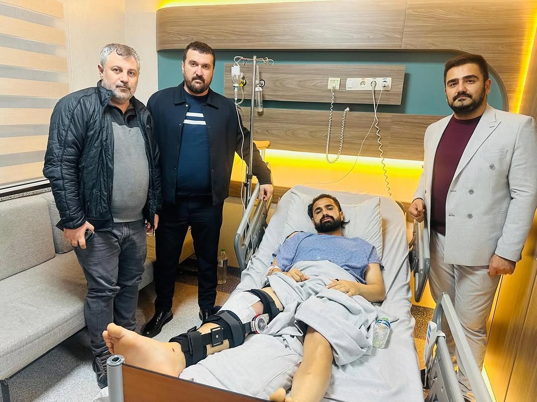 Ahmet Tuna Akil'e Geçmiş Olsun Dilekleri Kahta 02 Spor Kulübü'nden