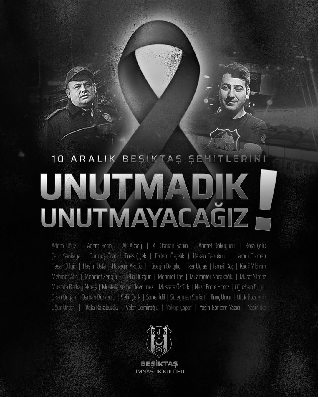 Tüpraş Stadyumu Yakınındaki Terör Saldırısının 9. Yılında Şehitler Anıldı