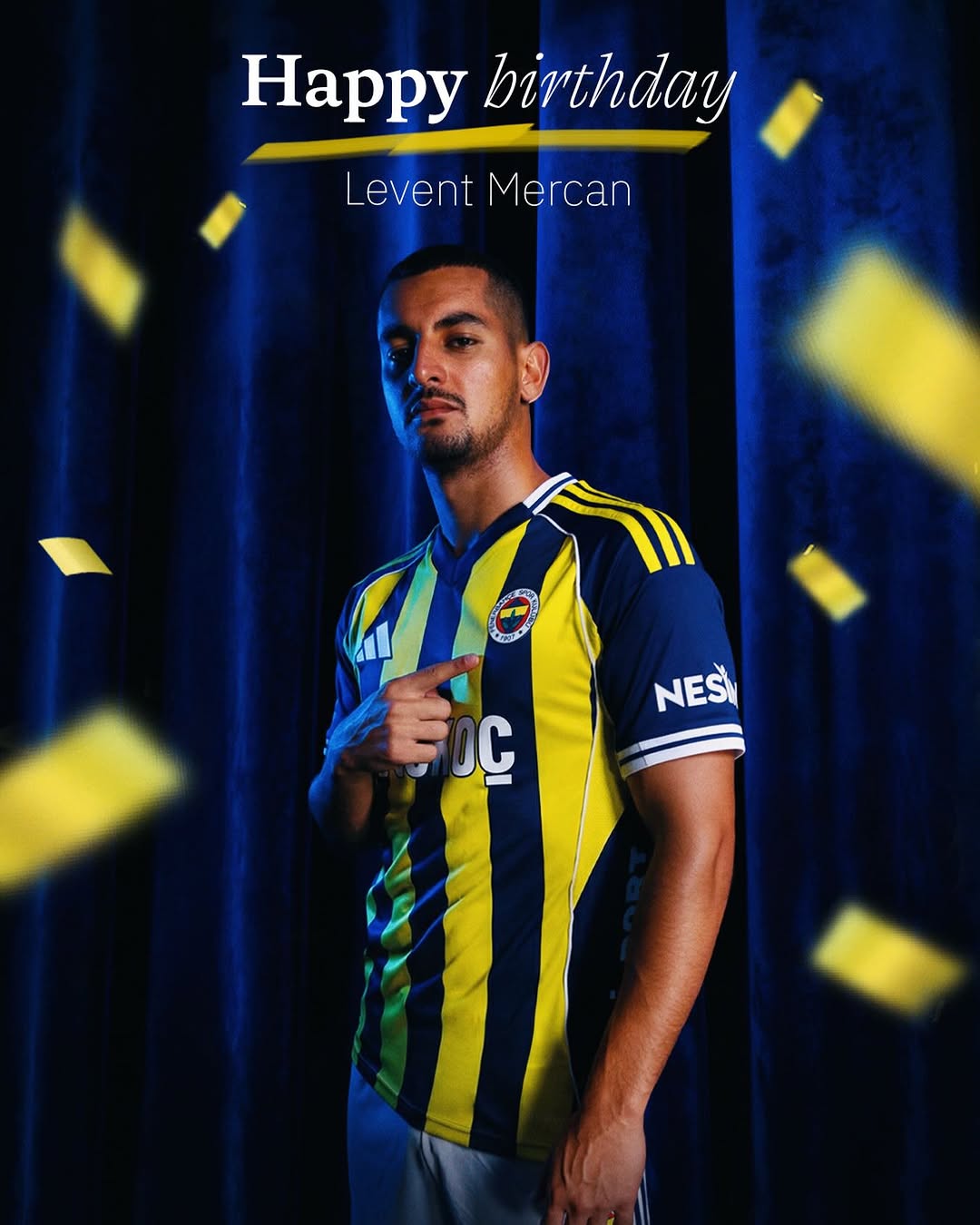 Fenerbahçe'den Levent Mercan'a Doğum Günü Kutlaması
