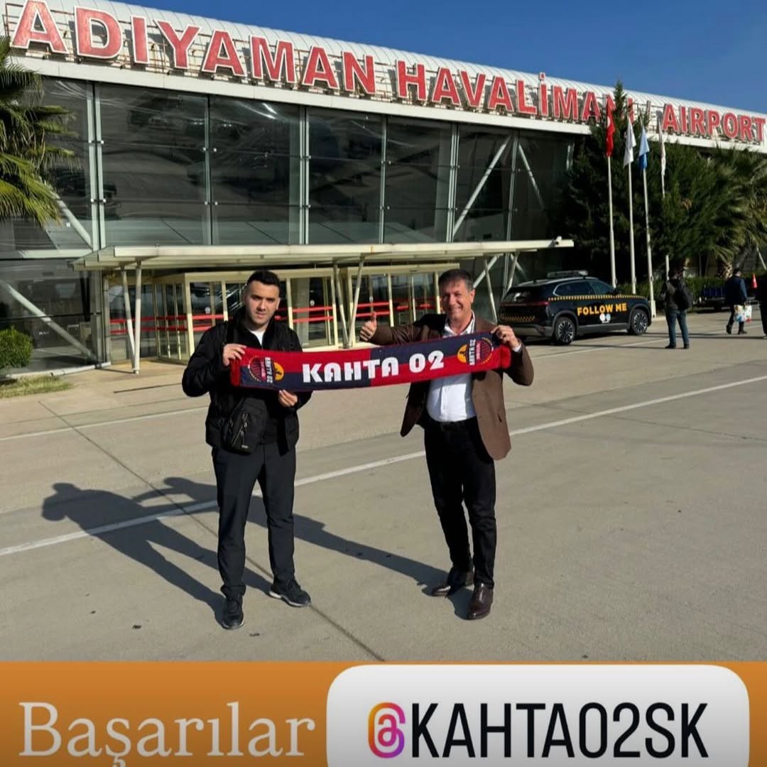 Kahta 02 Spor Kulübü'nden Ramazan Baykurt'a Teşekkür