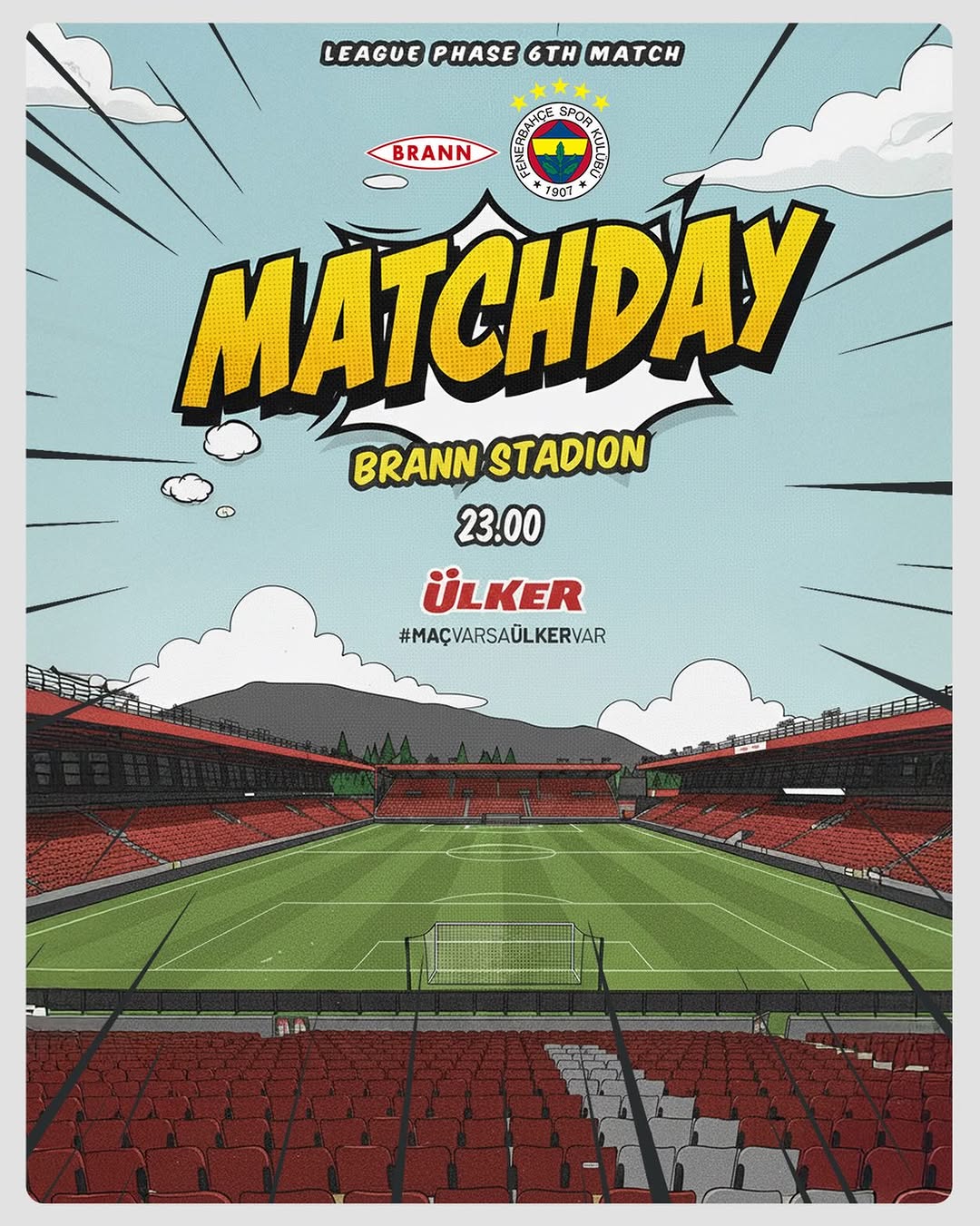 Fenerbahçe Spor Kulübü Maç Günü Paylaşımı