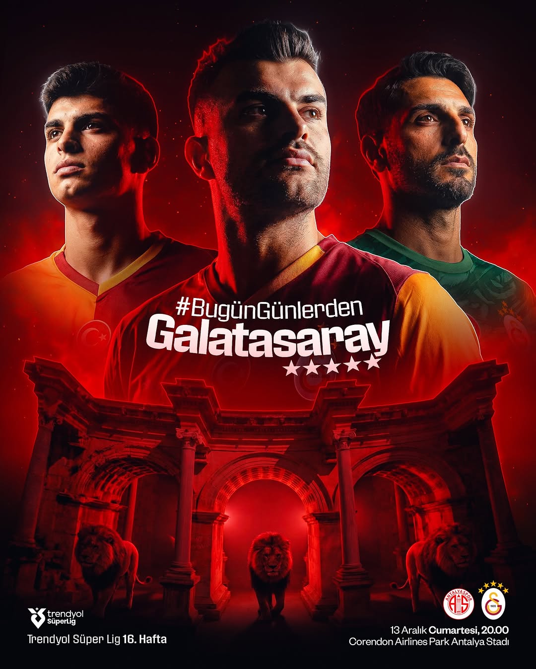 Galatasaray, H. Antalyaspor Maçına Hazır