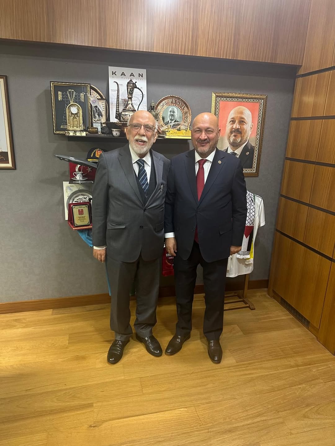 TBMM Plan ve Bütçe Komisyonu Üyesi Resul Kurt, Prof. Dr. Nabi Avcı'yı Ağırladı