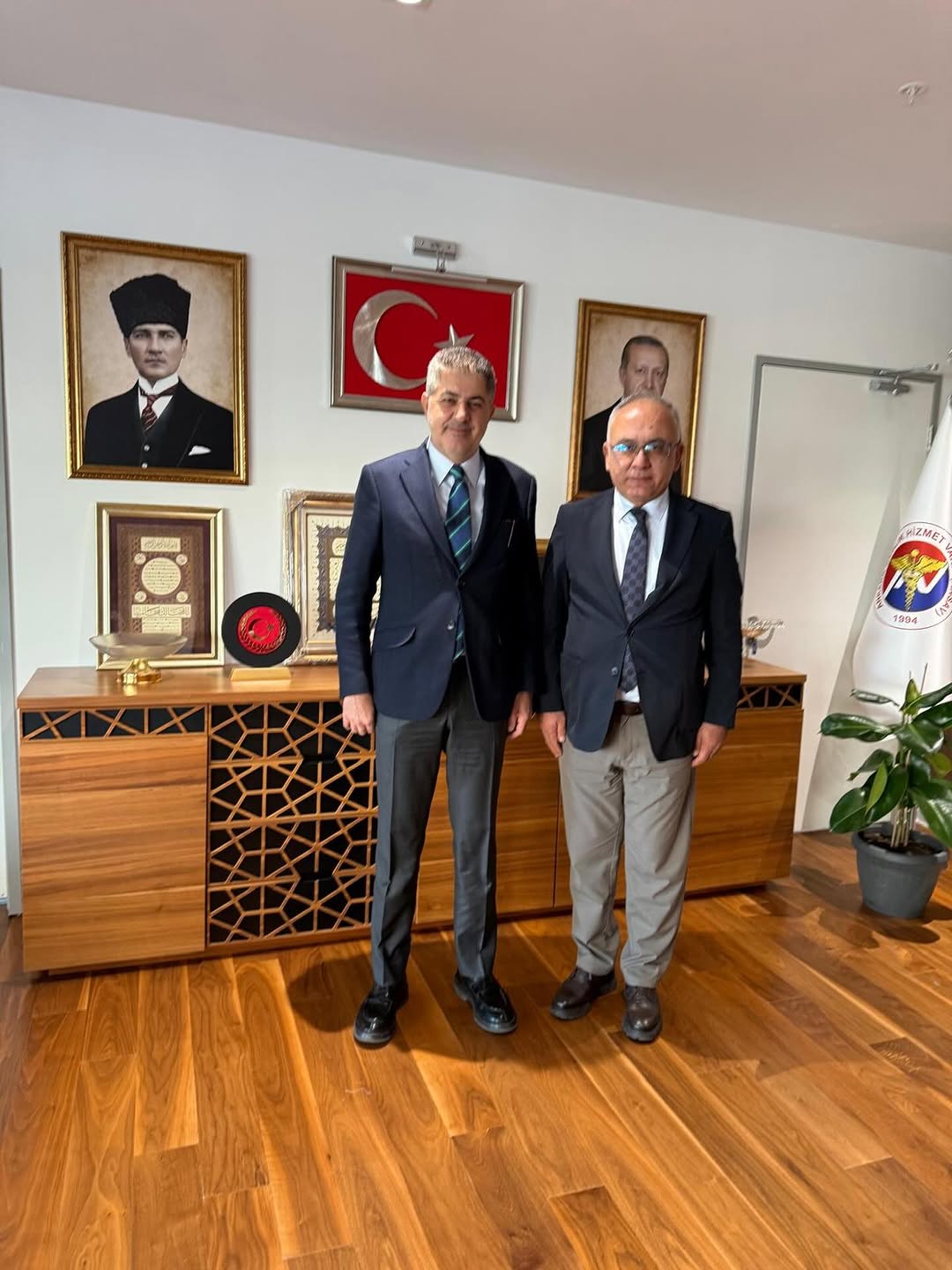 ????Bilkent Şehir Hastanesi Koordinatör Başhekimi Prof. Dr. Levent Öztürk Ziyareti