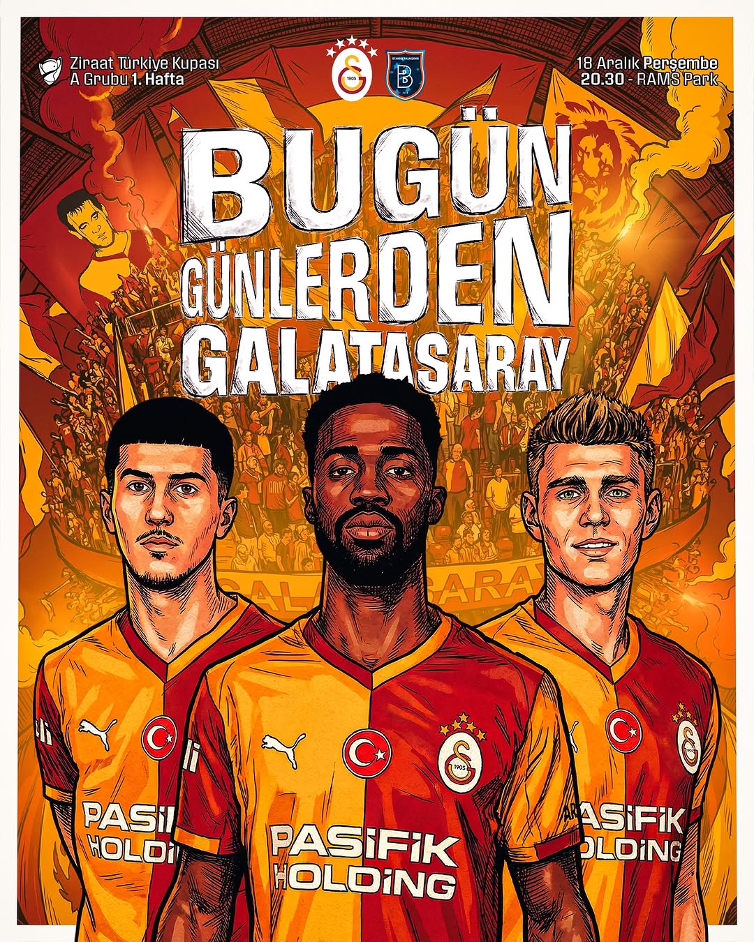 Galatasaray'ın Ziraat Türkiye Kupası'ndaki İlk Maçı