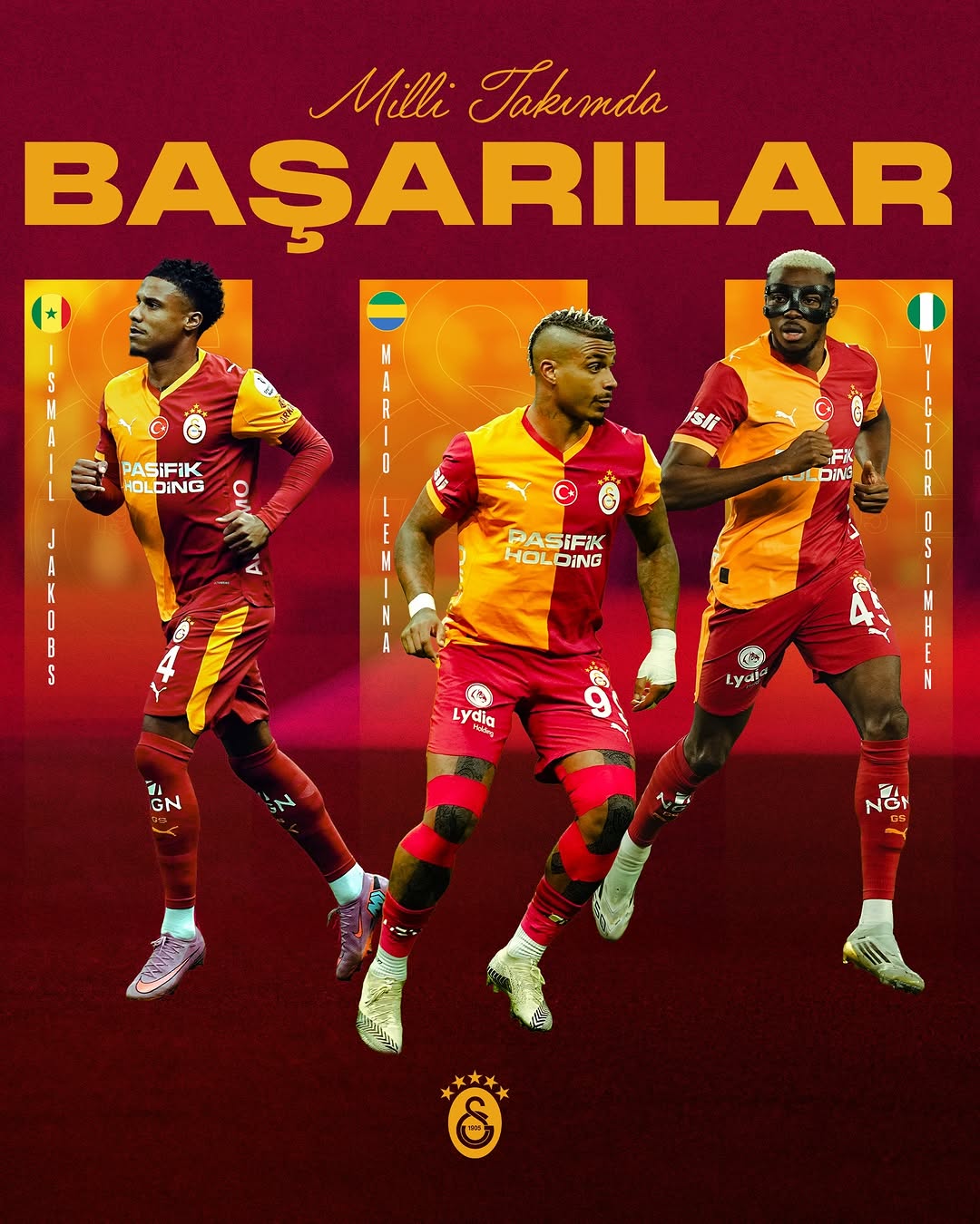 Galatasaray Spor Kulübü'nden Afrika Uluslar Kupası'na Katılacak Futbolculara Destek