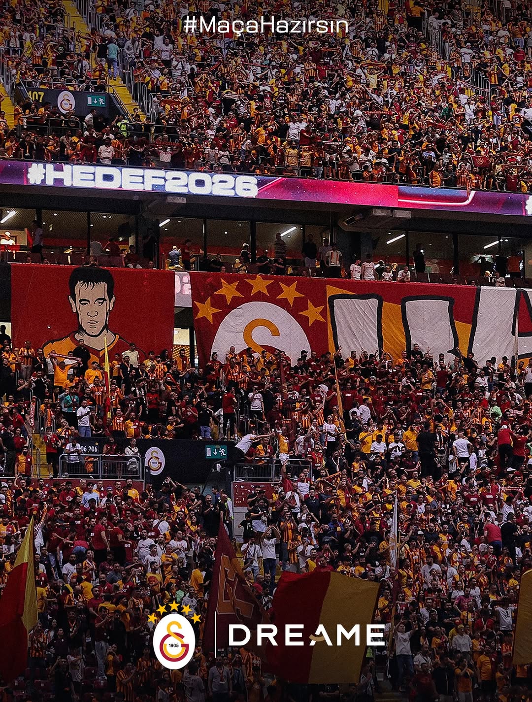 Galatasaray'dan Maç Öncesi Duyuru: Dreame ile Maça Hazırsın!