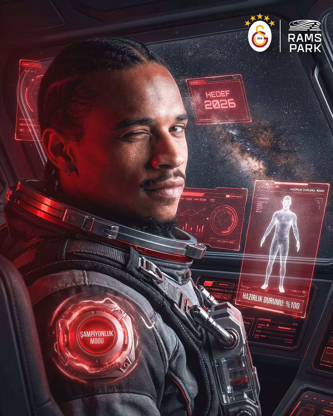 Büyük Galatasaray Taraftarı Şampiyonluk İçin RAMS Park'a Davet Ediyor! HEDEF2026