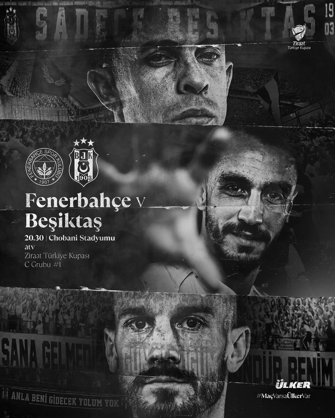 Beşiktaş - Fenerbahçe Ziraat Türkiye Kupası Maçı