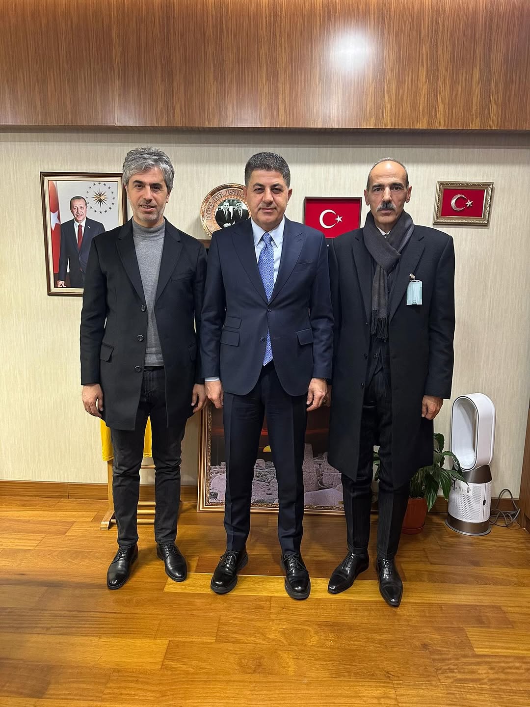 TBMM Başkanlık Divan Katip Üyesi Doç. Dr. İshak Şan'dan Ziyaret Teşekkürü