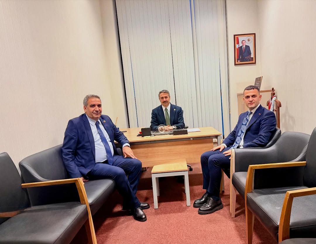 Adıyaman İl Genel Meclisi Başkanı ve İl Genel Sekreteri Ziyareti