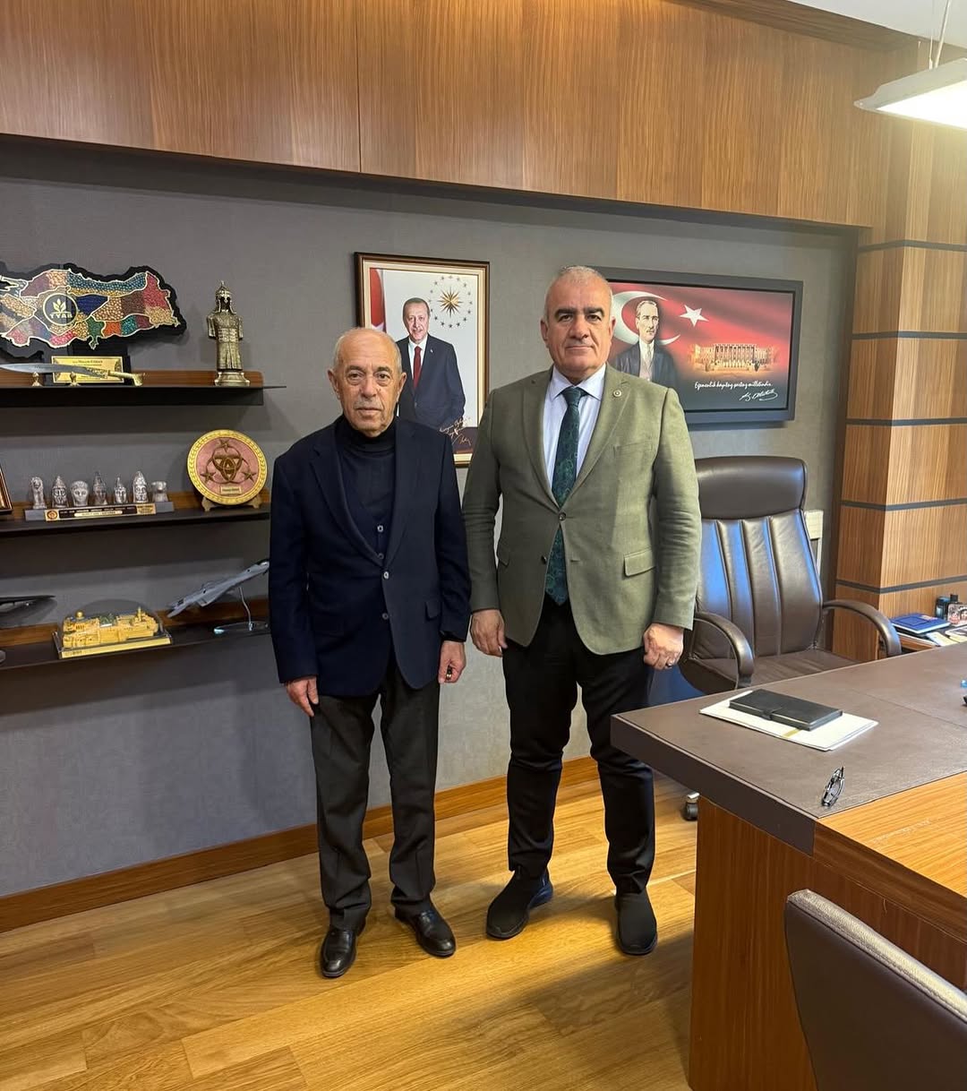 TBMM'de Çelikhan Belediye Başkanı Mustafa Bulut'u Ağırladık