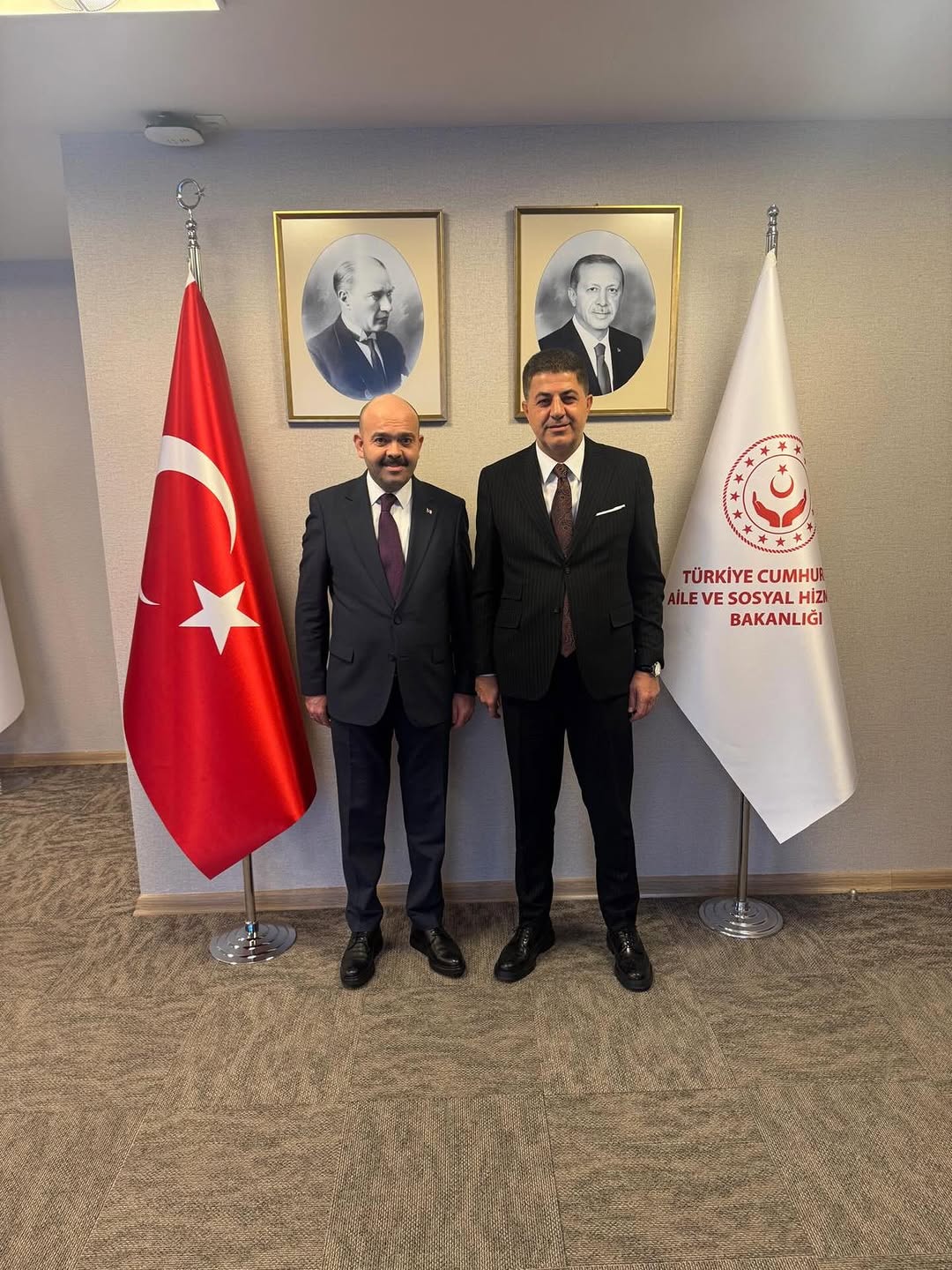 Aile ve Sosyal Hizmetler Bakanlığı Ziyareti