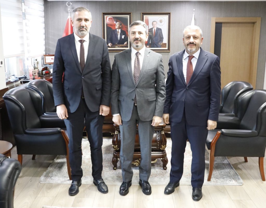 Adıyaman Dernekler Federasyonu Başkanı ve Başkan Yardımcısı Bakanlıkta Misafir Edildi