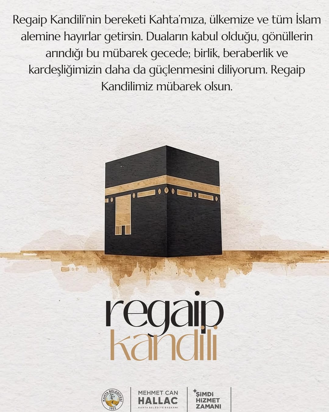 Kahta'da Regaip Kandili Bereketi