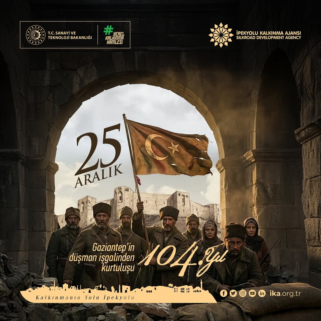 Gaziantep'in Kurtuluşunun 104. Yıl Dönümü Kutlamaları