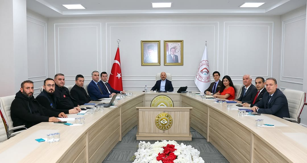 Adıyaman Valiliği Haftalık Koordinasyon Toplantısını Gerçekleştirdi