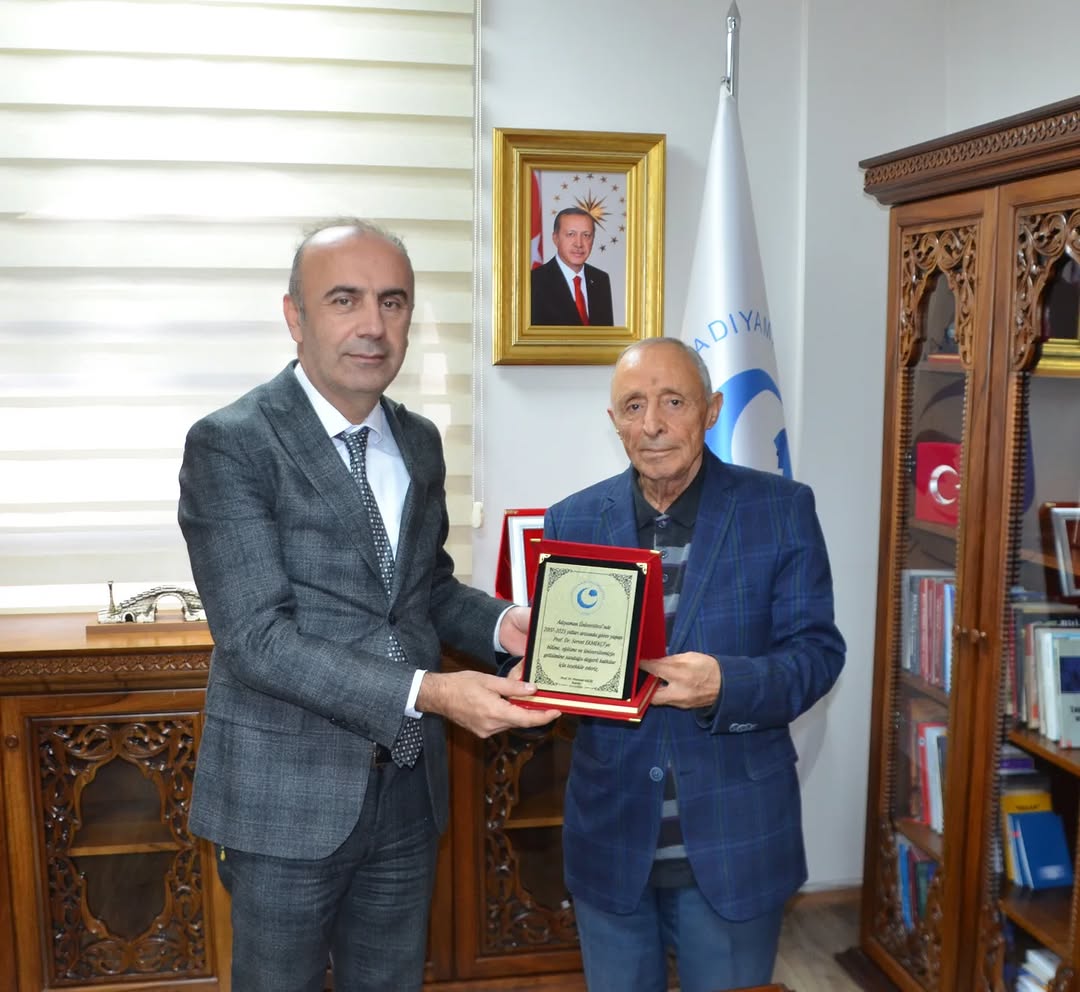 Adıyaman Üniversitesi'nden Emekliye Veda