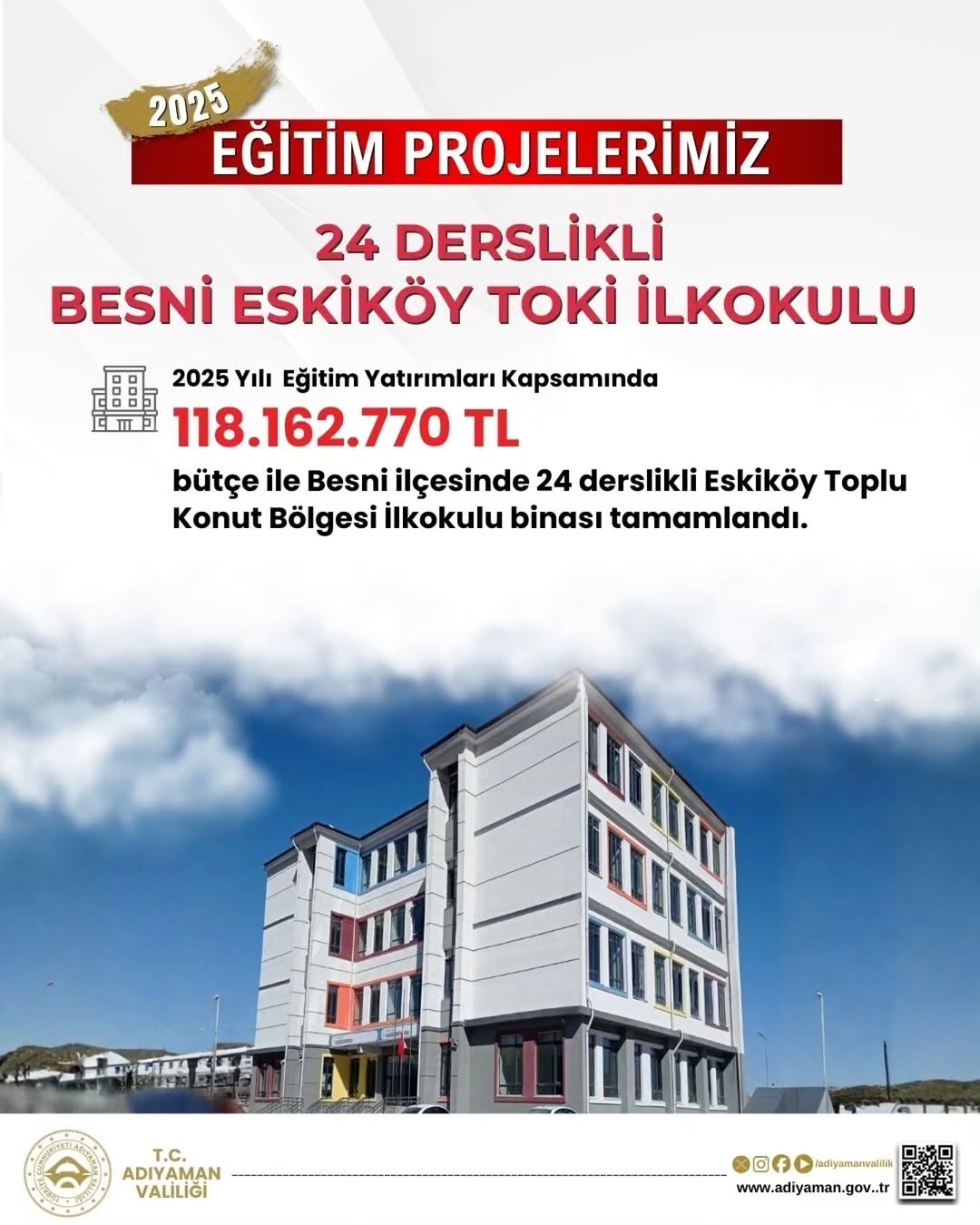 Adıyaman Valiliği Eğitim Yatırımlarını Artırıyor