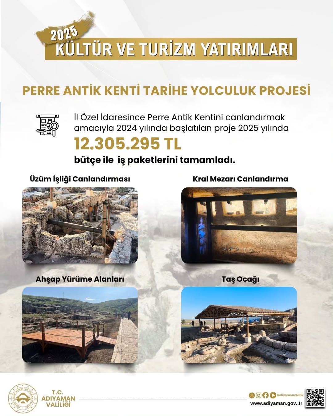 Perre Antik Kenti’nde Tarihe Yolculuk Başladı!