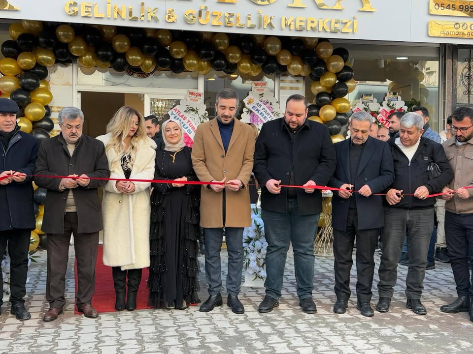 Adıyaman Ticaret ve Sanayi Odası'nın Diamora Gelinlik & Güzellik Merkezi Açılışına Katılımı