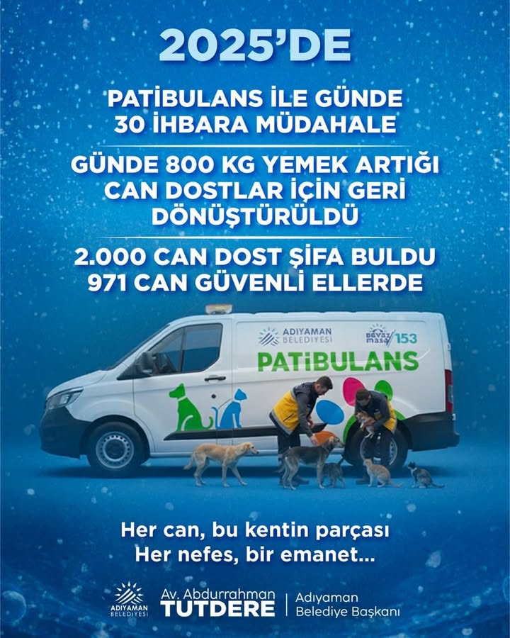 Adıyaman Belediyesi'nin Emanet ve Kent Bağlantısı