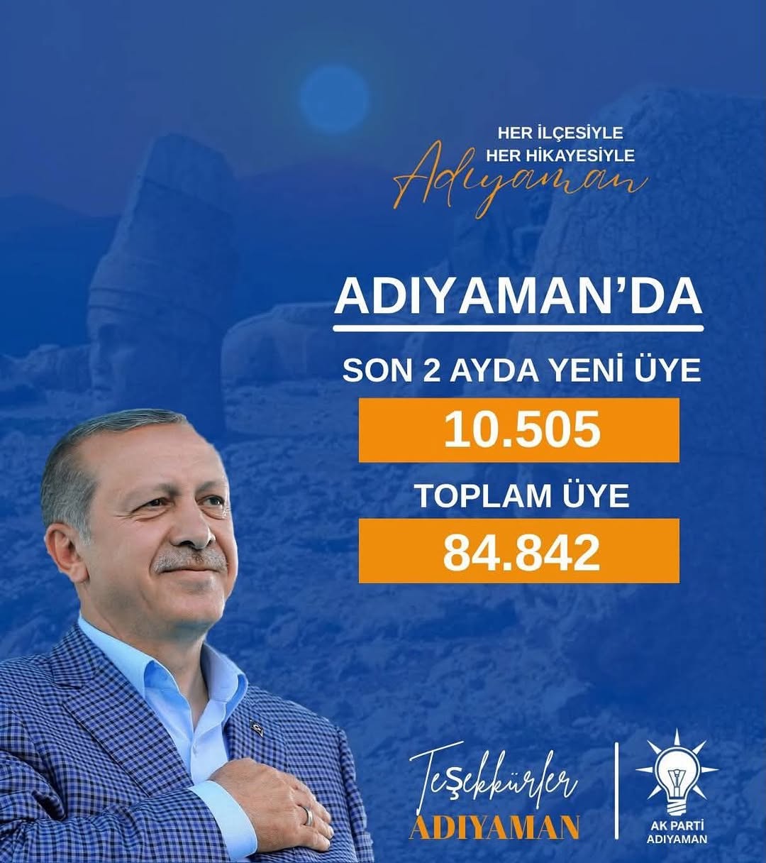 Adıyaman AK Parti Teşkilatına Teşekkürler