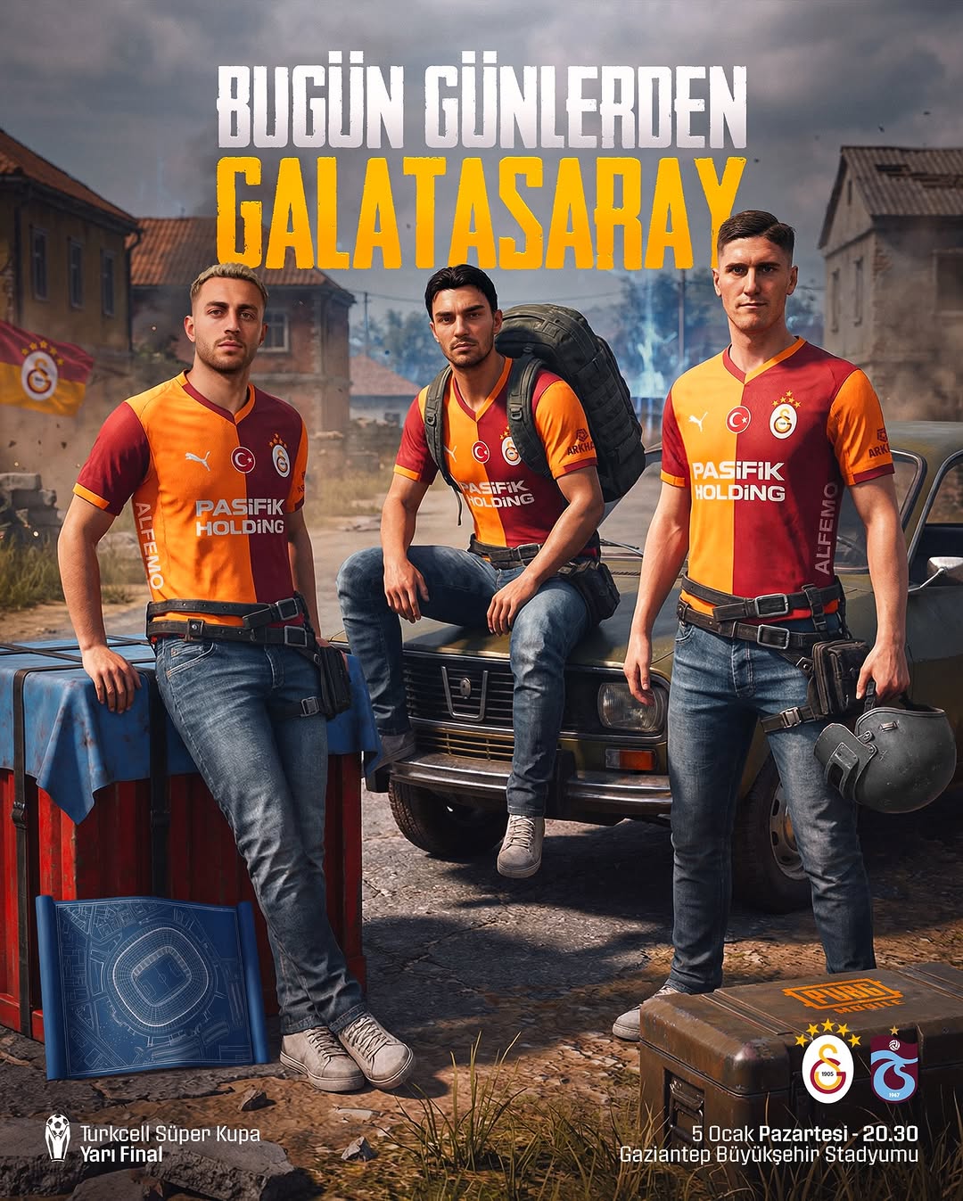 Galatasaray'ın Turkcell Süper Kupa Yarı Final Maçı Hakkında Bilgiler