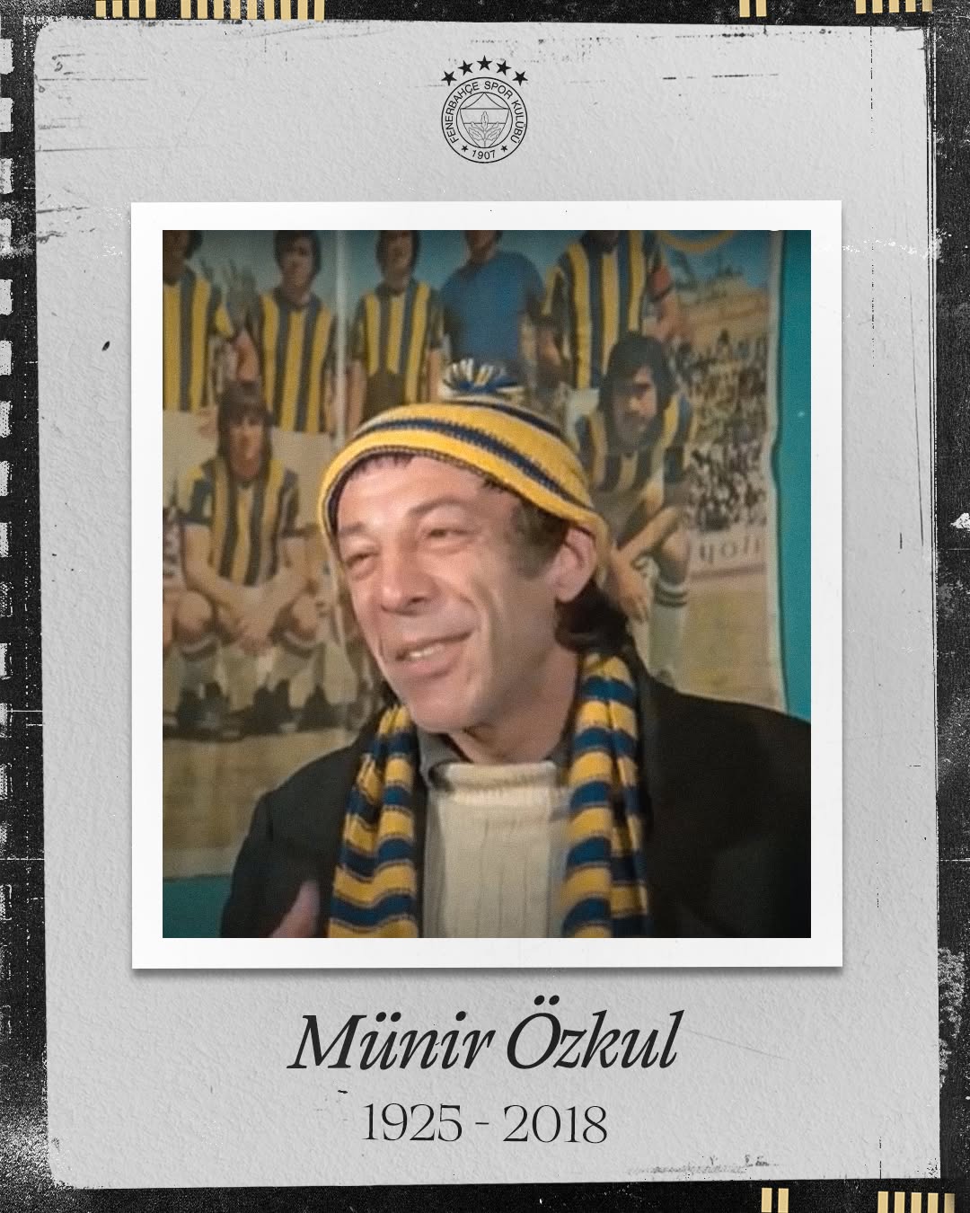 Türk Sinemasının Unutulmaz Sanatçısı Münir Özkul'u Saygıyla Anıyoruz