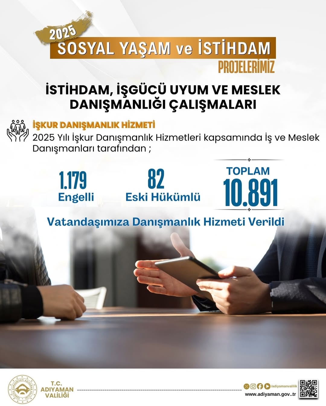 2025 Yılı Adıyaman Valiliği Danışmanlık Faaliyetleri