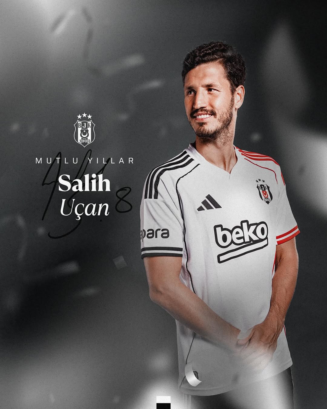 Beşiktaş JK Futbolcusu Salih Uçan'ın Doğum Günü Kutlandı