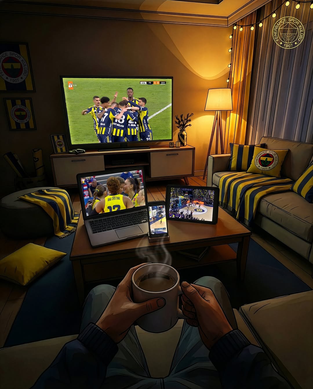 Fenerbahçe'nin Çubuklu Mesaisi