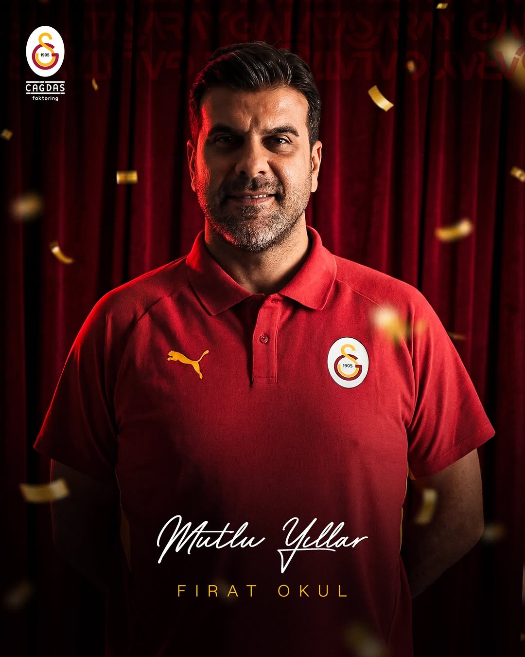 Galatasaray Çağdaş Faktoring Kadın Basketbol Takımı Başantrenörü Fırat Okul'un Doğum Günü Kutlu Olsun!