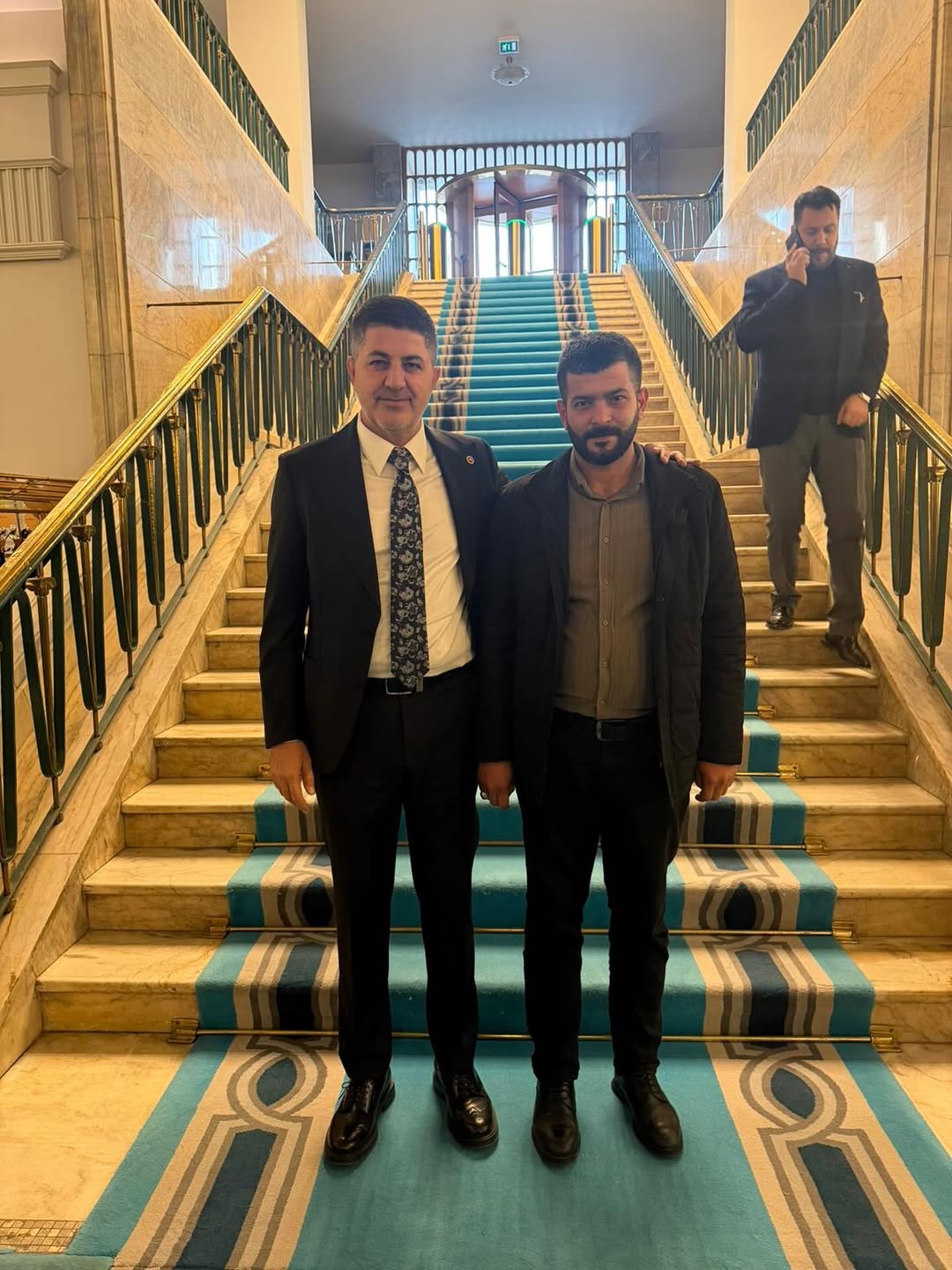 TBMM Başkanlık Divan Katip Üyesi Doç. Dr. İshak Şan'dan Harun Cinbaş'a Teşekkür