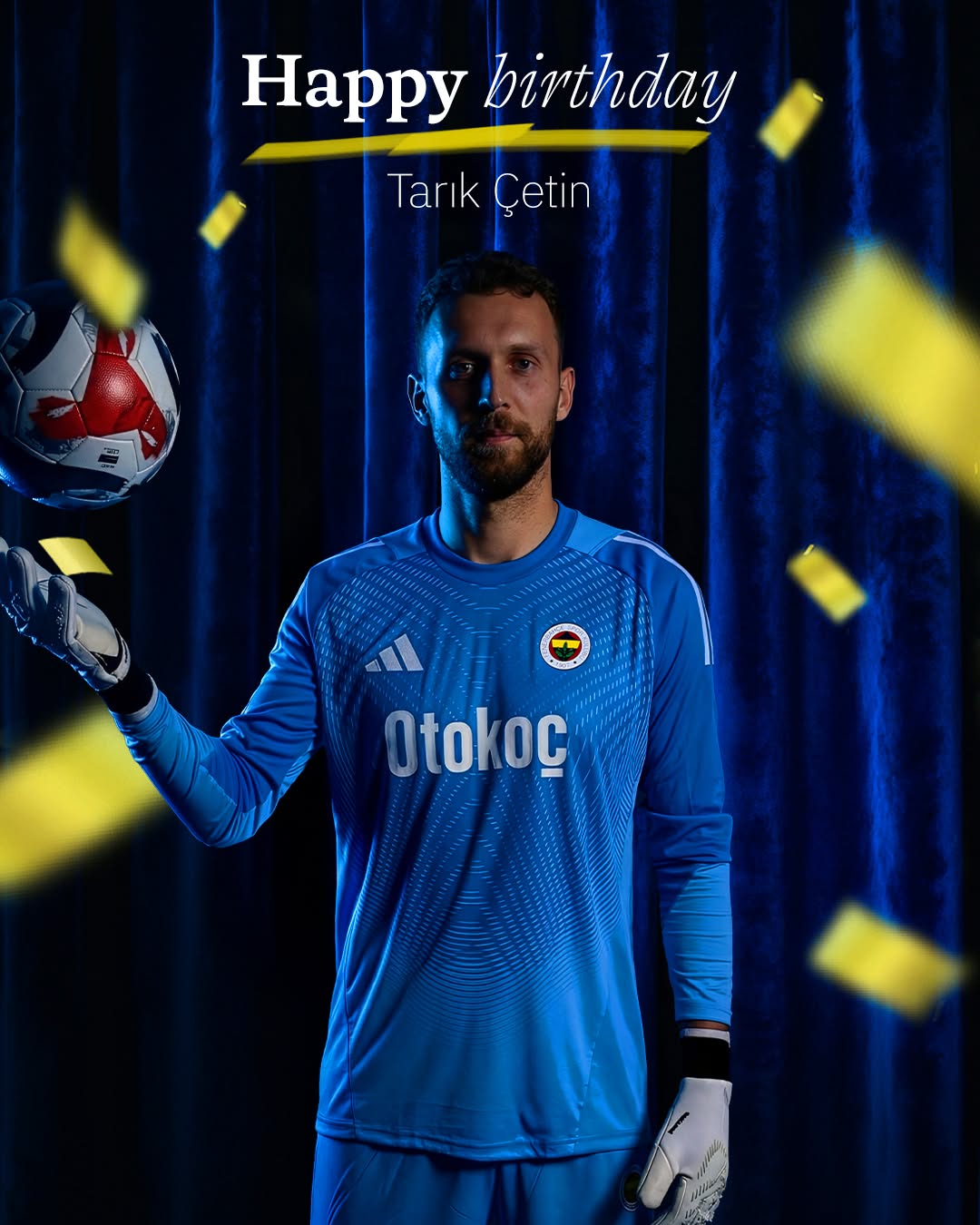 Fenerbahçe'den Tarık Çetin'e Doğum Günü Kutlaması