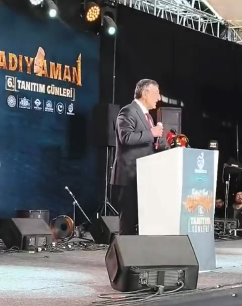 Adıyaman Tanıtım Günlerine katılan Cumhurbaşkanı Yardımcısı Sn. Cevdet Yılmaz