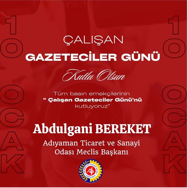 Basın Emekçilerinin Özverili Çalışmaları ve 10 Ocak Çalışan Gazeteciler Günü Kutlaması