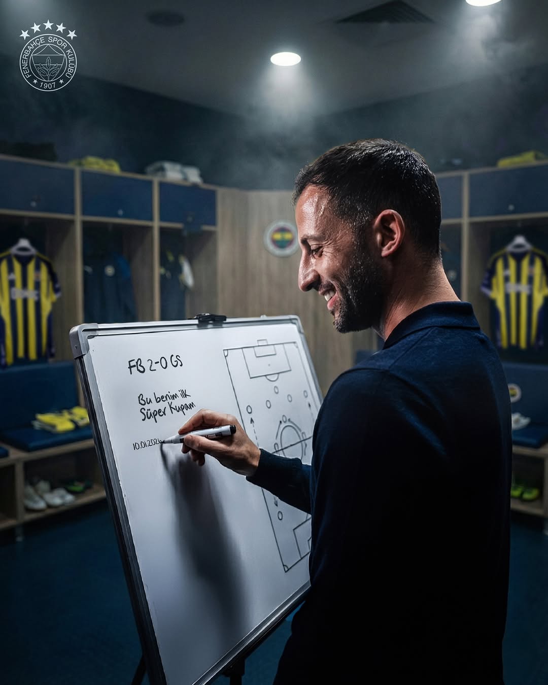 Fenerbahçe'nin Süper Kupa Zaferi: Bu benim ilk Süper Kupam ✅