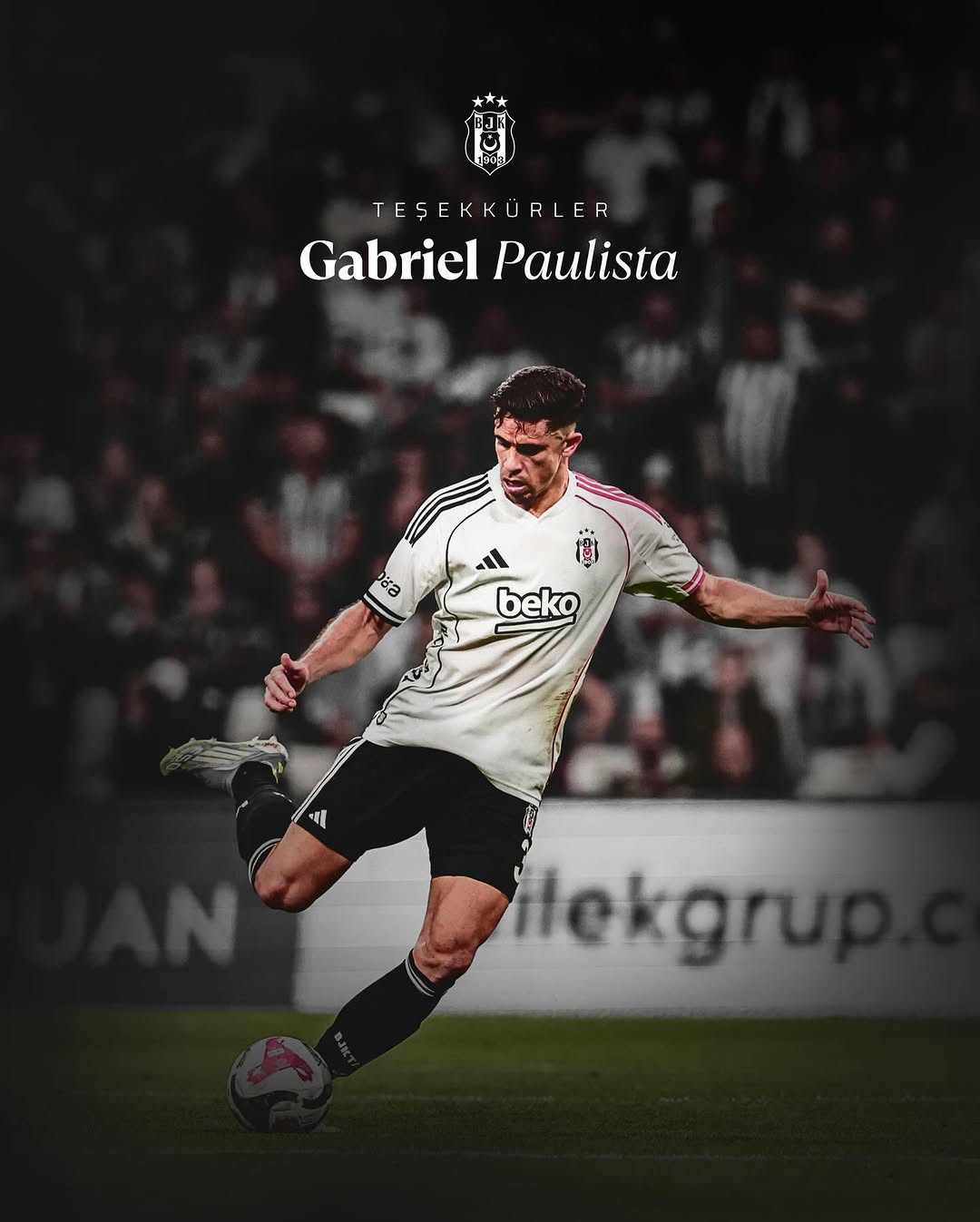 Beşiktaş, Gabriel Paulista İle Yollarını Ayırdığını Duyurdu